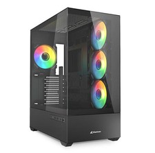 Case PC Sharkoon AK6 RGB Black