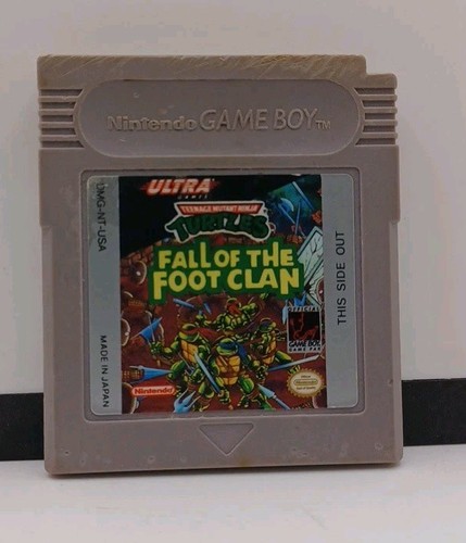 Nintendo game boy tmnt clan - nintendo,