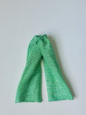 Vintage 1975 Barbie Superstar Moda Originale Verde Pantaloni Separati #7933