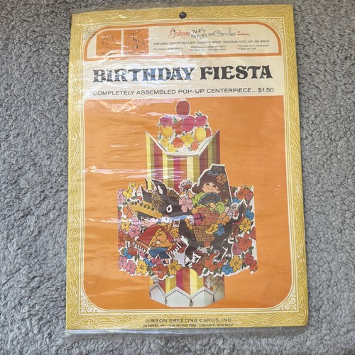 Vintage mexico fiesta card - vintage,
