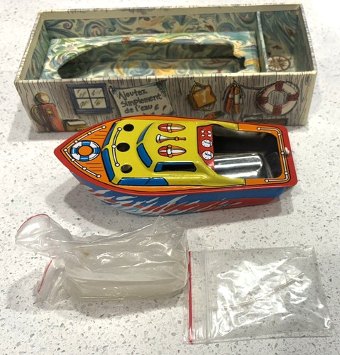 Nuovo repro power boat candle - boat,