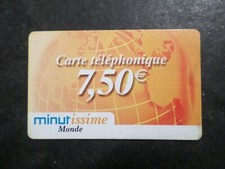 TELECARTE FRANCIA, MINUTISSIME
