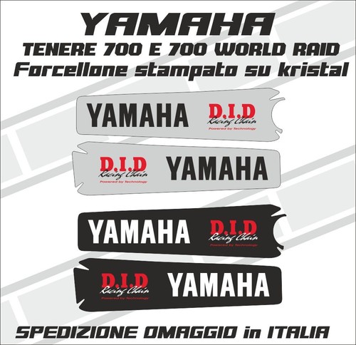Yamaha tenere 700 adesivi - ,