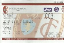 BIGLIETTO STADIO - TORINO -