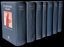 Letteratura italiana. 6 volumi