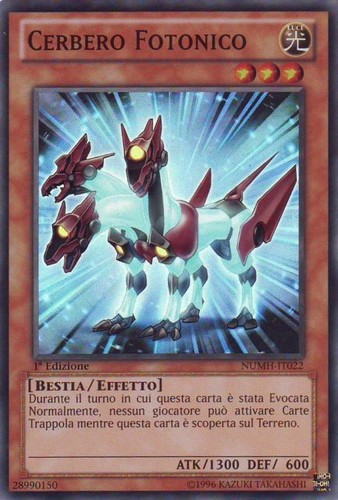 Cerbero fotonico - yu-gi-oh!,
