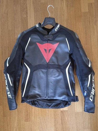Airbag leather jacket dainese - leather,