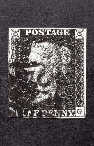 Queen victoria penny black - victoria, gb