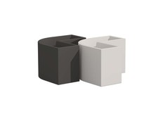 Vaso resina angolare - resina,