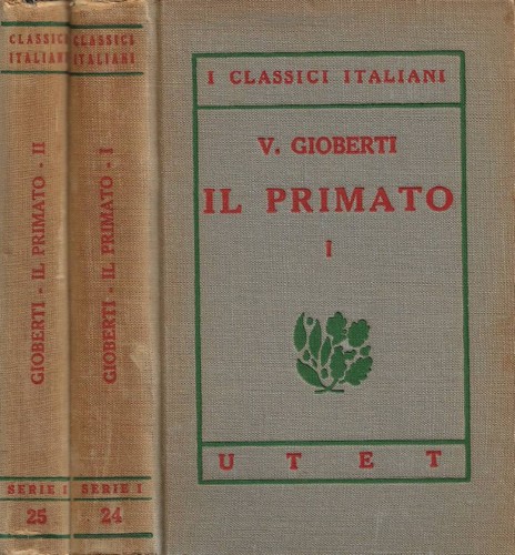 Del primato morale civile - del, e