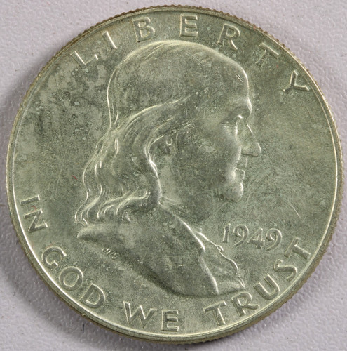 1949 franklin mezzo dollaro - franklin,