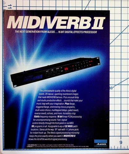 Alesis midiverb processore - alesis,