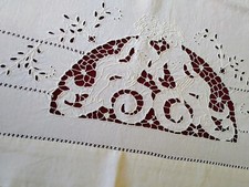 Antico lenzuolo matrimoniale