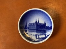 VINTAGE ROYAL COPENHAGEN DANIMARCA BORSEN N 5/2010 KRONBERG SLOT MINI PLATE 3"