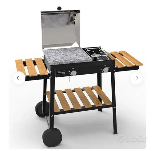 Bbq gas acciaio inox - gas, con