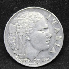 1941 Italy 20 Centesimi