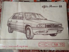 Libretto Uso Manutenzione Alfa