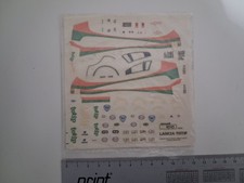 decal ad acqua 1/43 lancia