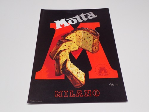 Motta panettoni manifesto - motta,