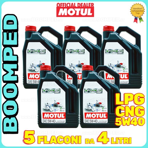 Olio motore 5w40 motul - lt,