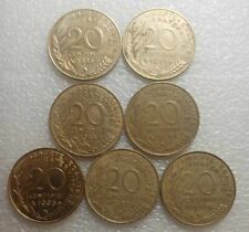 LOTTO MONETE FRANCESI 20 CENTESIMI VARI ANNI VEDI DETTAGLI