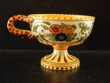 ANTICA TAZZA MAIOLICA CERAMICA