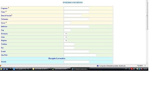 Sito dinamico sul web per - , la
