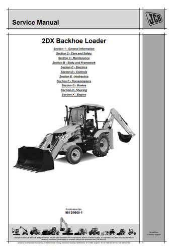 Jcb 2dx terna caricatore - 2dx,