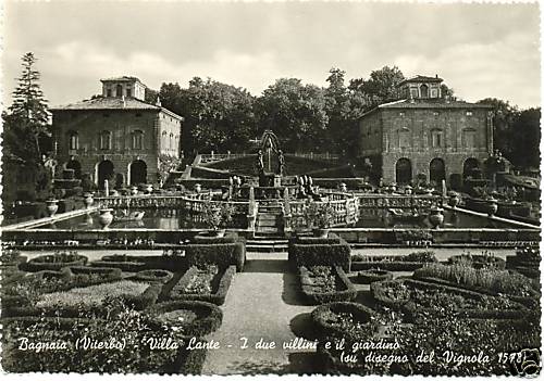Bagnaia villa lante - villa,