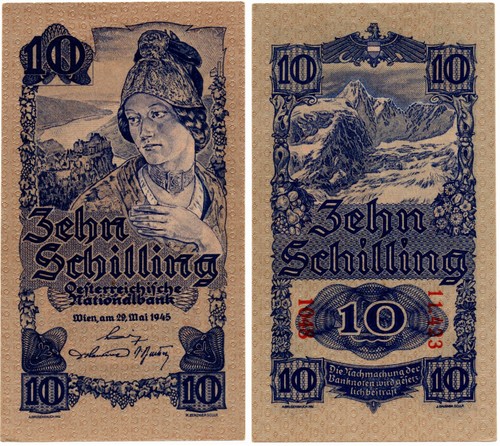 Austria schilling - -,
