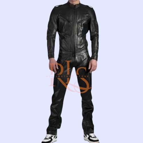 Tuta uomo nera stile - , militare