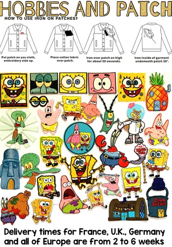 Patch spongebob squarepants - patch,