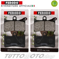 Kit Pastiglie freno anteriori YAMAHA YZF R6 600 1999 2000 2001 2002 Ferodo