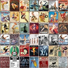 Insegna Latta Metallo Retrò