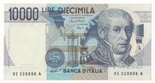10000 LIRE VOLTA SERIE