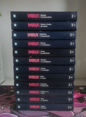 Diabolik collezione - diabolik, 1-12