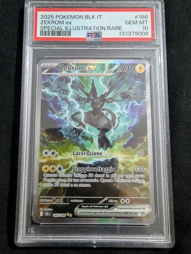 Pokemon psa zekrom 166 - zekrom, #166