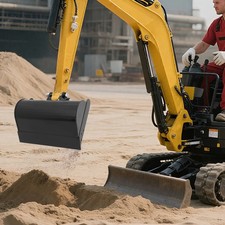 Pala miniescavatore miniescavatore attrezzi escavatore pala escavatore secchio pala