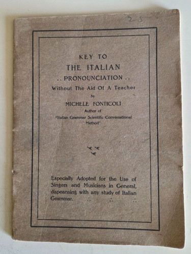 Key the italian - key, to