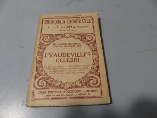 Vaudevilles celebri - i,