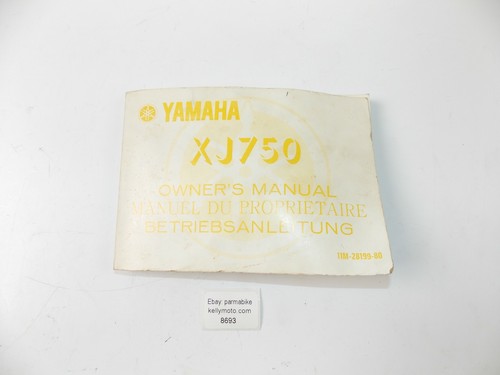 Nos 1982 yamaha xj750 - nos, owner