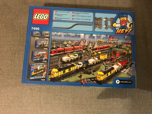 Lego city 7499 - lego, piste