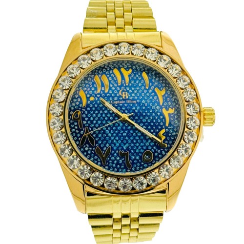 Hip hop watch pavè - watch, gold