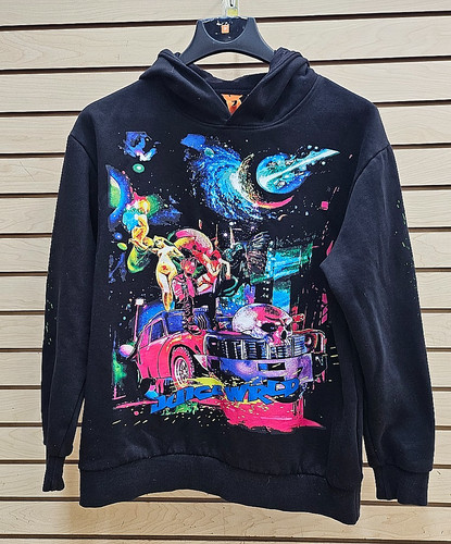 Felpa con cappuccio juice wrld - con,
