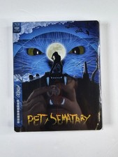 Pet Sematary Blu Ray DVD  SteelBook Limited Edition OOP Horror Stephen King