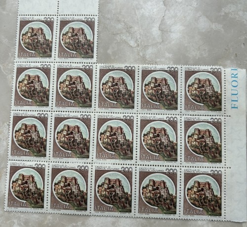 Francobolli italia 200 lire - francobolli,