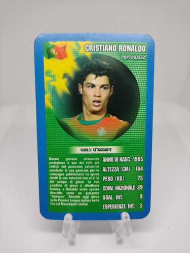 Card cristiano ronaldo - cristiano,