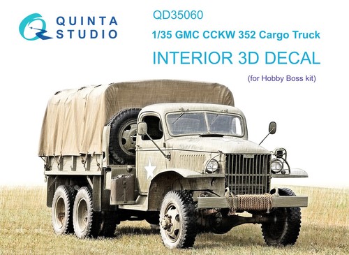 Gmc cckw 352 cargo - 1:35, truck