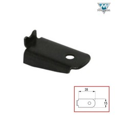 MENSOLINA NERA CM.3 PER CREMAGLIERA ART.1255NE