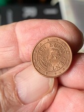 Moneta ein euro cent - ein, austria